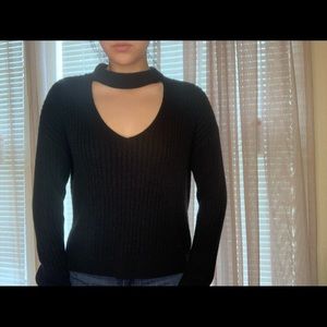 Long sleeve v neck top